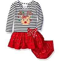 Bonnie Jean Girls Christmas Hashtag Elfie Dress