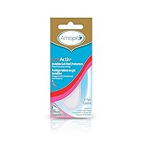 Amope GelActiv Invisible Gel Heel Protectors Insoles for Women, 1 pair, Size 5-10