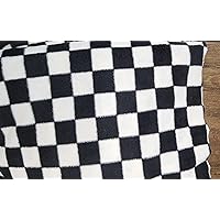 Ad Fabric, Polar Fleece chequers/Checkered Flag, Fleece Printed Fabric / 60