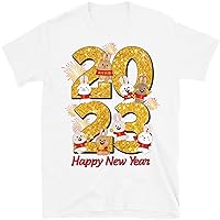 New Year Shirt, Year of The Rabbit 2023, New Year T-Shirt, Chinese Gift, Chinese Zodiac Shirt, New Year Gift, Happy New Year