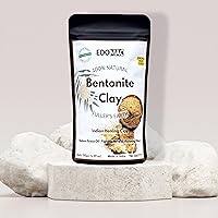 Bentonite Clay Powder - Your Skin's Best Defense Against Impurities | 100% Natural Indian Healing Clay For Detoxify and Cleansing Facial & Body mask (5.29 oz)