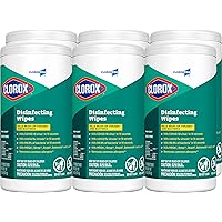 Clorox Disinfecting Wipes, Fresh Scent, 75 Wipes Per Tub, Box Of 6 Tubs