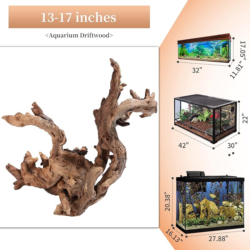 Mua majoywoo Natural Large Driftwood for Aquarium Decor Reptile ...