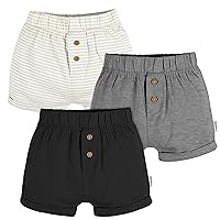 Gerber Unisex-Baby 3-Pack Knit Shorts