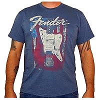 Fender Guitars (Flag Guitar) Men's T-Shirt