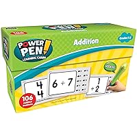 Teacher Created Resources Power Pen Learning Cards: Addition (TCR6456), Medium