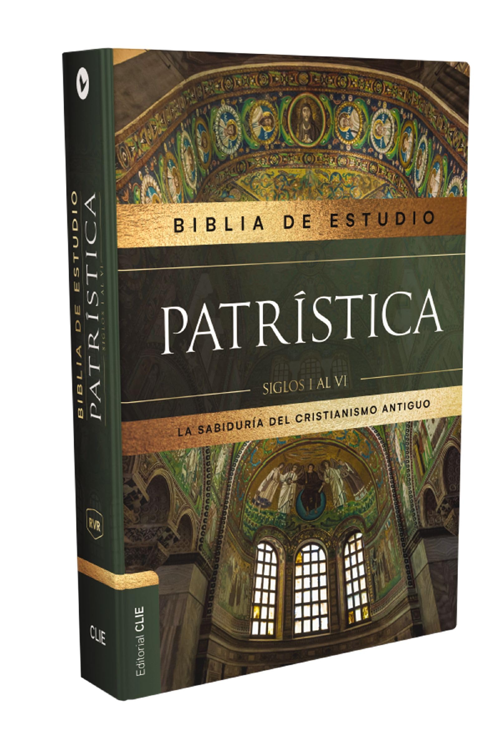 Reina Valera Revisada, Biblia de Estudio Patrística, Tapa dura, Interior a dos colores, Palabras de Jesús en rojo: La Sabiduría del Cristianismo Antiguo, siglos I al VI (Spanish Edition)