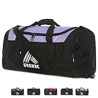 RBX Gym Bags for Men, Small Gym Bag for Women with Shoe Compartment, Duffle Bag for Travel, Sports Bag, Camping, Weekend, Carry On, Overnight Duffel Bag for Women with Shoulder Strap