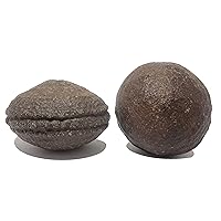 Moqui Marble Male Female Shaman Stone Crystal Ball Pair 1.5-1.75 Inches