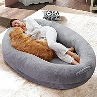 SUNYRISY Large Human Dog Bed, 71