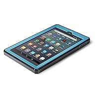 Nupro Heavy Duty Shock-Proof Standing Cover with Screen Protector For Fire 7 Tablet, Twilight Blue