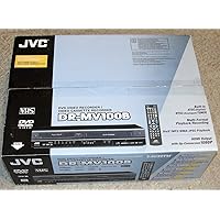 JVC DRMV100B 1080p Upconverting DVD Recorder VCR Combo with Built-in Tuner