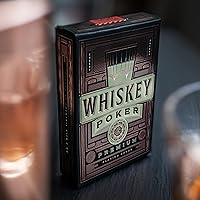 CocktailKits2Go Single Deck Whiskey Poker Playing Cards - Unique Deck of Themed Cards for Beginners and Professionals - Suitable for Any Card Game