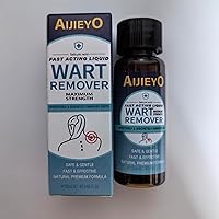 Wart Remover,Fast Action Liquid Wart Gel Maximum Strength with Salicylic Acid -Fast-Acting Wart Liquid Freeze Off Designed for Warts, Plantar Wart, Genital Wart, Common Wart and Flat Wart Removal