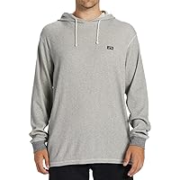 Billabong Men's Keystone Pullover Lightweight Waffle Knit Hoodie