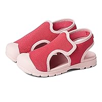 Hunter Kids Mesh Outdoor Sandals for Toddler, and Little Kids - Textile Upper, Slide-in Style, and Round Toe