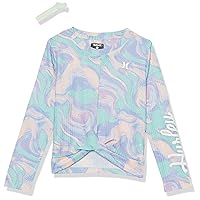 Hurley Girls' Long Sleeve Boxy T-Shirt