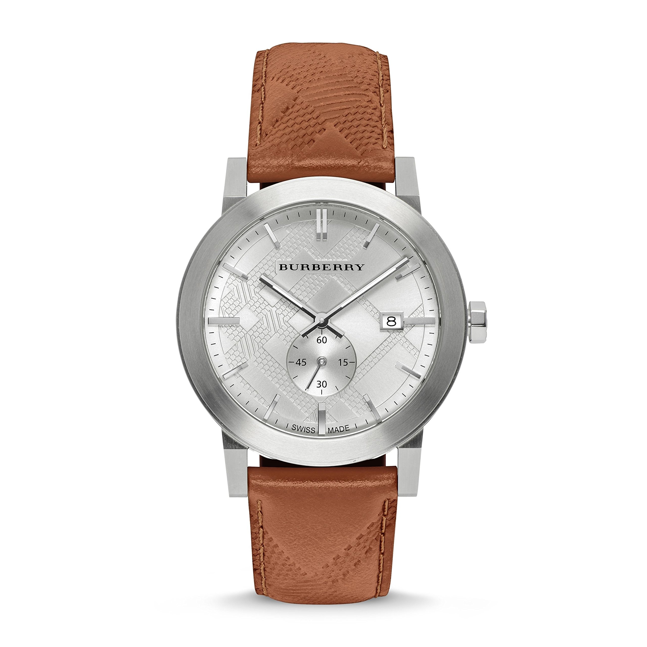 Mua Burberry Men's Chronograph The City Brown Leather Strap Timepiece 42mm  BU9904 trên Amazon Mỹ chính hãng 2023 | Giaonhan247