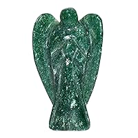 Angel - Green Jade Size - 2 inch Natural Healing Crystal Reiki Chakra Stone
