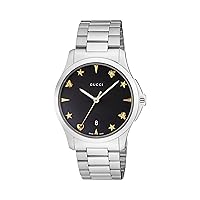 Gucci Quartz Stainless Steel Casual Silver-Toned Women's Watch(Model: YA1264029)