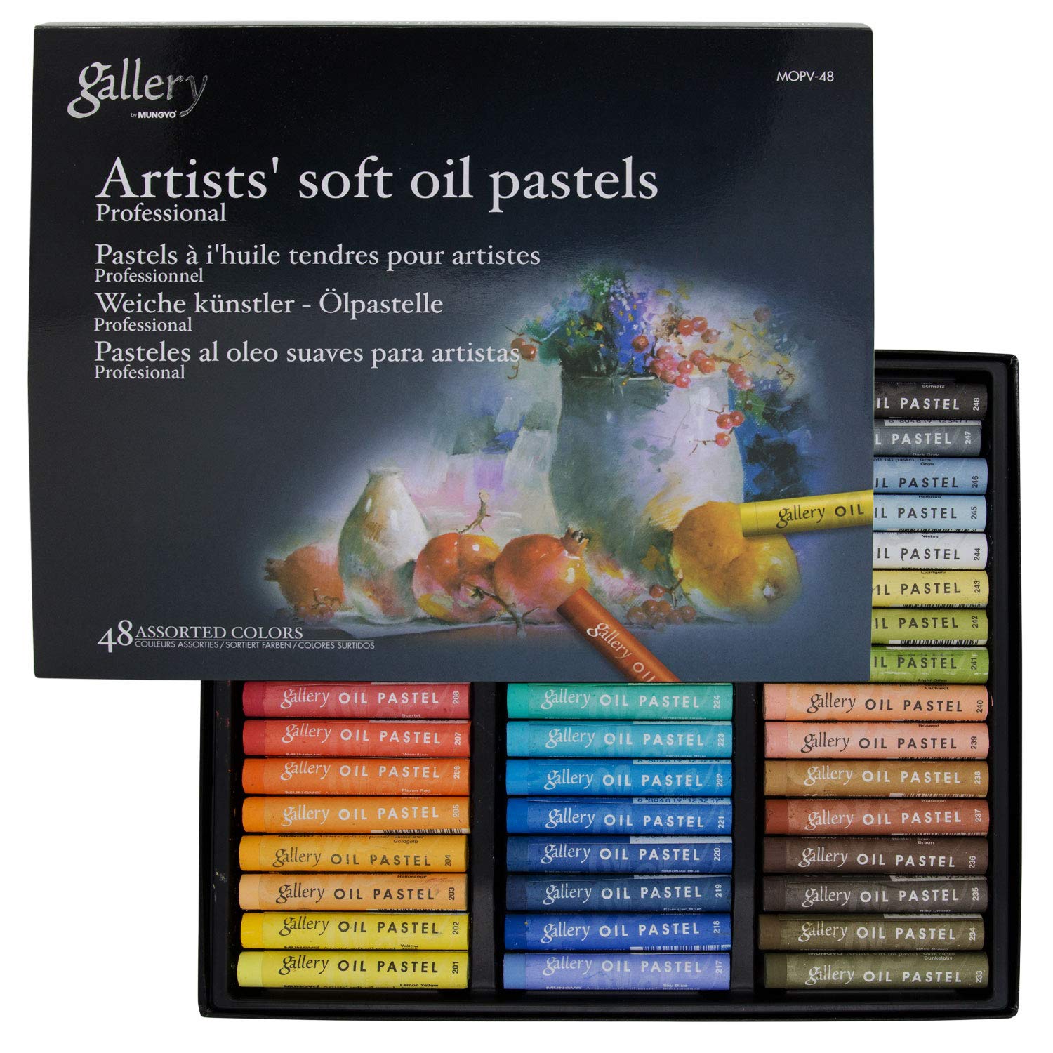Mua Mungyo Gallery Soft Oil Pastels Set of 48 - Assorted Colors trên Amazon  Mỹ chính hãng 2023 | Fado