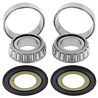 All Balls Racing 22-1068 Steering Bearing - Seal Kit Compatible with/Replacement for BMW G450X 2007-2010, Harley CVO Road Glide Ultra 2015, FLHP Police Road King 2014, FLHP Road King Police 2020