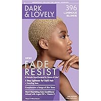 SoftSheen-Carson Dark and Lovely Fade Resist Rich Conditioning Hair Color, Permanent Hair Color, Up To 100 percent Gray Coverage, Brilliant Shine with Argan Oil and Vitamin E, Luminous Blonde