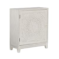 Furniture Grace, Antique White Cabinet,
