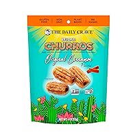 Beyond Churros, Cinnamon, 4 Oz (Pack Of 6) Plant Based Protein, Dairy and Soy-Free, Gluten-Free, Non-GMO, Vegan, Multigrain
