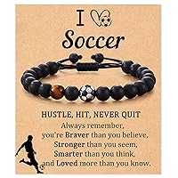 Baseball/Soccer/Basketball/Hockey/Golf/Football Bracelet Gifts for Boys Men