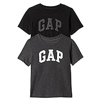 GAP Baby Boys' 2-Pack Short Sleeve Logo T-Shirt