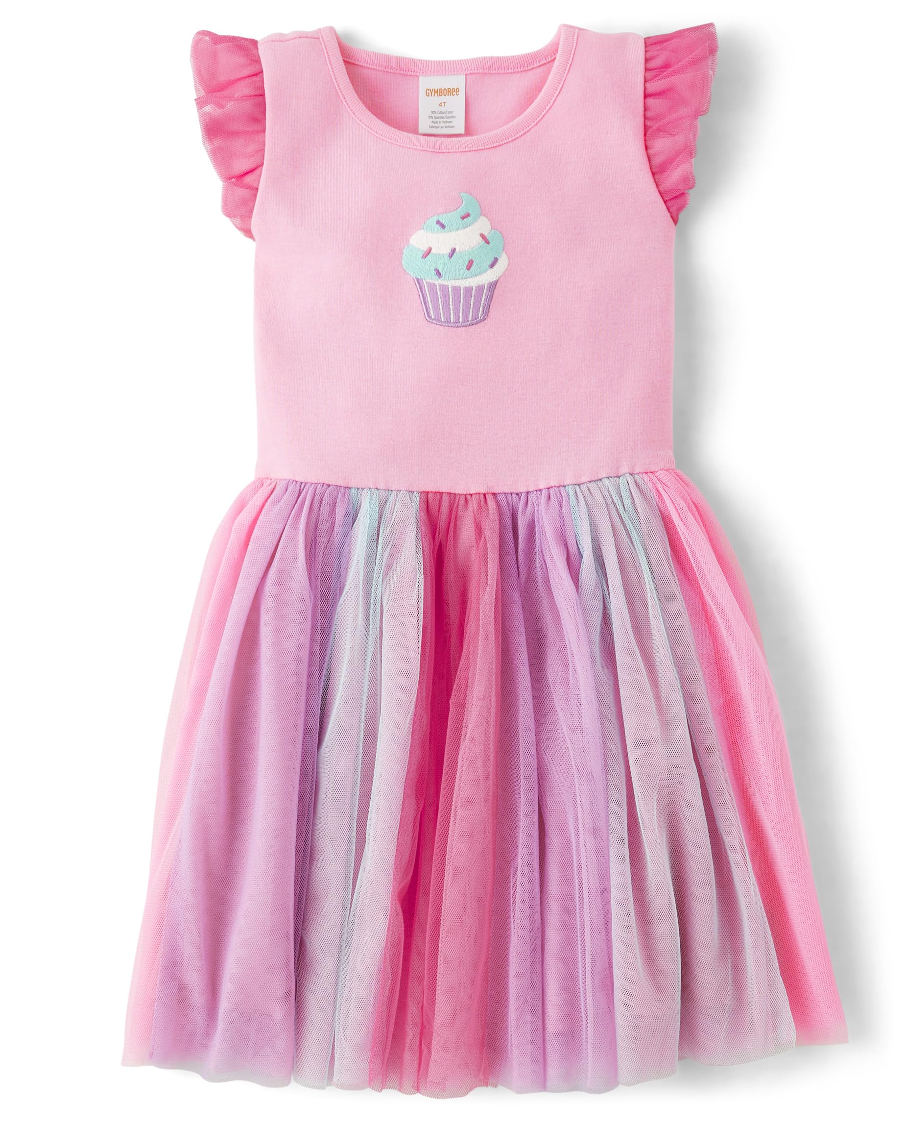 Gymboree Girls' and Toddler Short Sleeve Tutu Dress