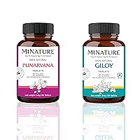 minature Tablet Combo- Punarnava Tablets and Giloy Tablets | 90tablets Each