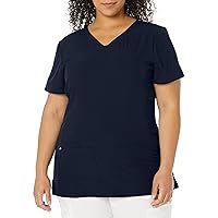 HeartSoul Break On Through Women Scrubs Top Shaped V-Neck 20710