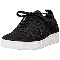 FitFlop FB7001-090 Rally e01 Multi-Knit Trainers Black US11