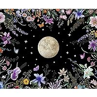 TOCARE Paint by Numbers Kit for Adults Plants Moon, Paint by Numbers Moon for Adults Beginners, Acrylic Adults’ Paint-by-Number Kits Nature Scenes 16x20inch for Home Wall Decor