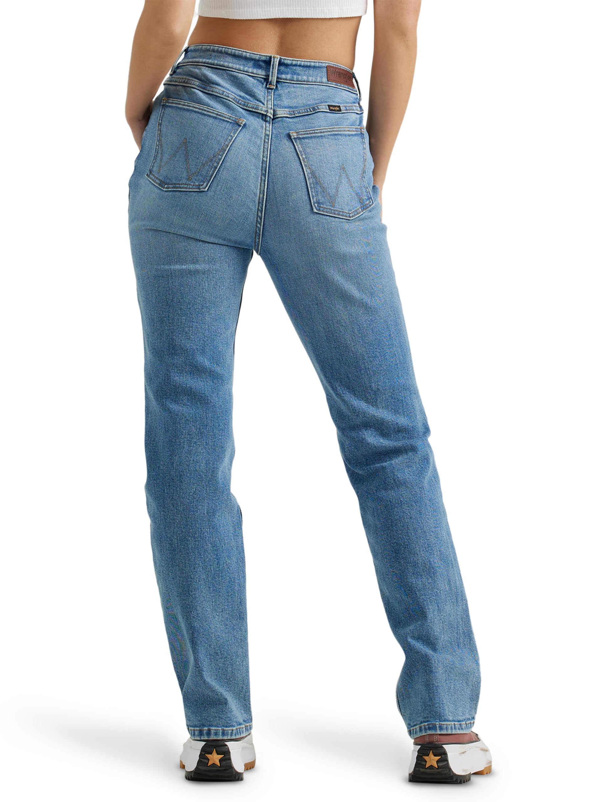 Wrangler Women's High Rise True Straight Fit Jean