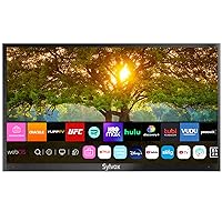 SYLVOX 43-inch Outdoor Smart TV, 4K UHD QLED Television for Outside, Smart TV Compatible with Alexa, 1000 nits, Weatherproof, Support Voice Control Download APPs WiFi Bluetooth (Deck Pro QLED Series)