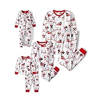 The Children's Place Family Matching, Festive Christmas Pajama Sets, Cotton
