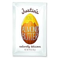 Justin's Nut Butter Honey Almond Butter Squeeze Packs, Gluten-free, Non-GMO, Sustainably Sourced 1.15 Ounce (Pack of 1)