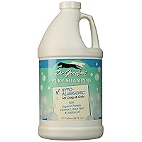 Pure Shampoo XL - All Natural Hypo-allergenic Ingredients: Jojoba, Aloe, Coconut and Vitamin E - 64 oz.