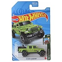 Hot Wheels '20 Jeeps Gladiator, [Green] 117/250 Getways 5/5