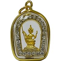 Jewelry Amulets Pra Prom 4 Faces Amulets Lessing Buddha for Life Wealth and Lucky Pendants
