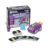 Learning Resources Space Rover Coding Set,23 Pieces, Ages 4+,Coding for Kids, Coding Toys, Kids STEM Toys,Space Toys,Astronaut Toys