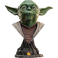 DIAMOND SELECT TOYS Star Wars: The Empire Strikes Back: Yoda Legends in 3-Dimensions 1:2 Scale Bust, Multicolor, 9 inches