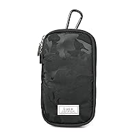 Kenko AOC-LU1FC8 BKCF Filter Case, LUCE Filter Case, Holds 8 Pieces, Fits Up to 3.2 inches (82 mm), Carabiner Included, Black, Camouflage Pattern