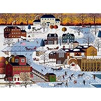 Buffalo Games - Charles Wysocki - Cider Brook Farms - 1000 Piece Jigsaw Puzzle for Adults Challenging Puzzle Perfect for Game Nights - 1000 Piece Finished Size is 26.75 x 19.75