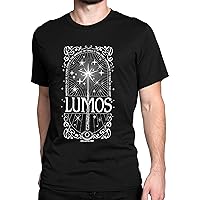 Harry Potter Mens Tshirt | Movie Tshirt for Men| Adults Lumos T Shirt | Official Merchandise