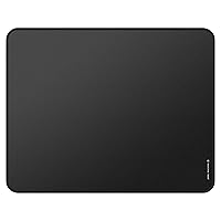 Pulsar - Paracontrol L Esports Level Premium Gaming Mouse Pad V2 - Medium to High Speed Pad Stitched Edge Durable Hybrid Top Surface 13 x 16.5 (L, Black)