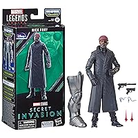 Marvel Legends Series Nick Fury, Secret Invasion Collectible 6-Inch Action Figures, Ages 4 and Up